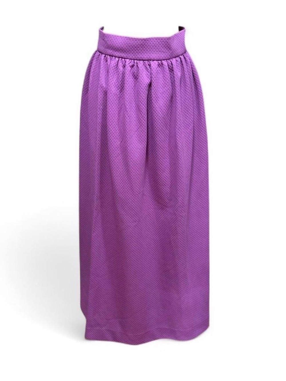 Purple High-Waist Maxi Skirt 16 True Vintage